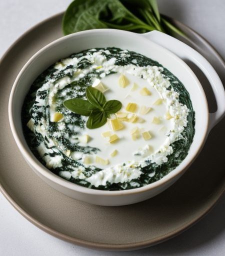 Feta Cheese Spinach Dip recipe image