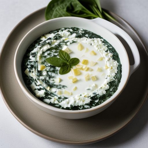 Feta Cheese Spinach Dip recipe image