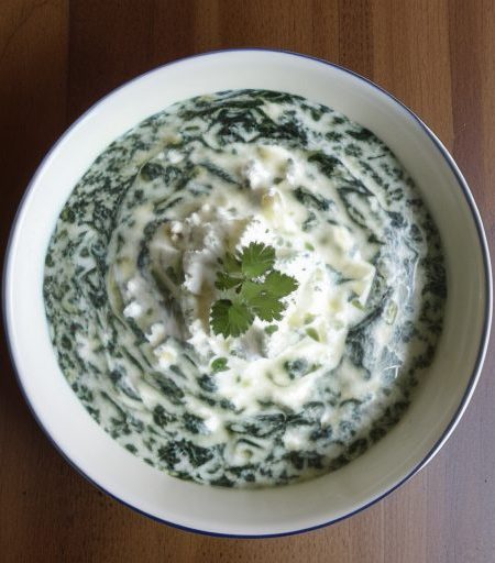 Feta Cheese Spinach Dip recipe image