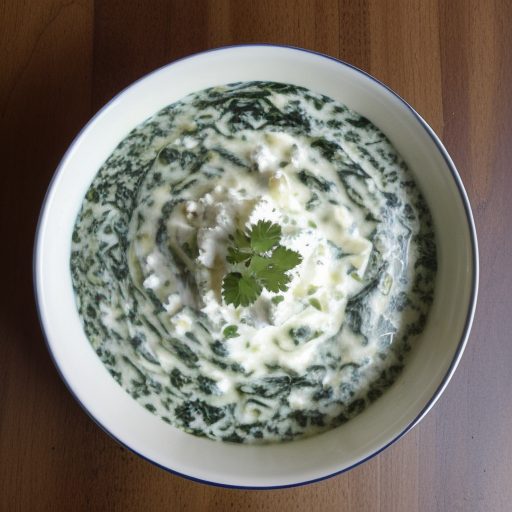 Feta Cheese Spinach Dip recipe image