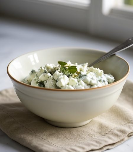 Feta Garlic Dressing recipe image