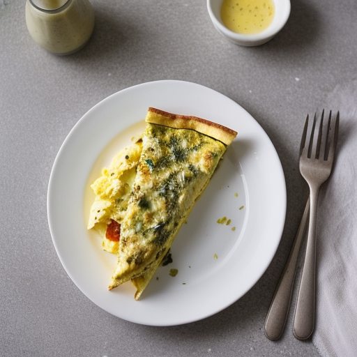 Feta Omelet With Breadcrumbs (4 PTS recipe image