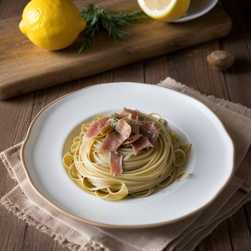 Fettuccine Al Carciofi recipe image