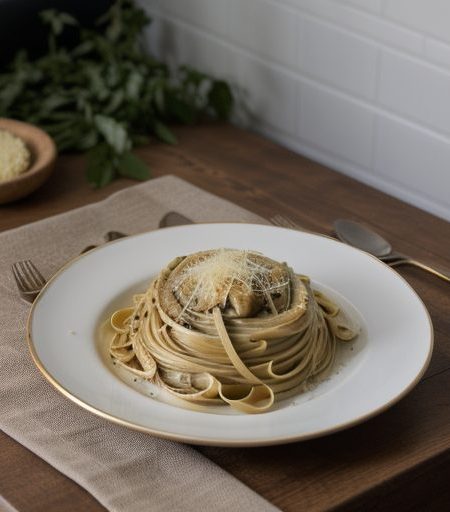 Fettuccine Alla Panna (Pkfr67 A recipe image