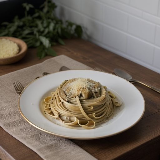 Fettuccine Alla Panna (Pkfr67 A recipe image