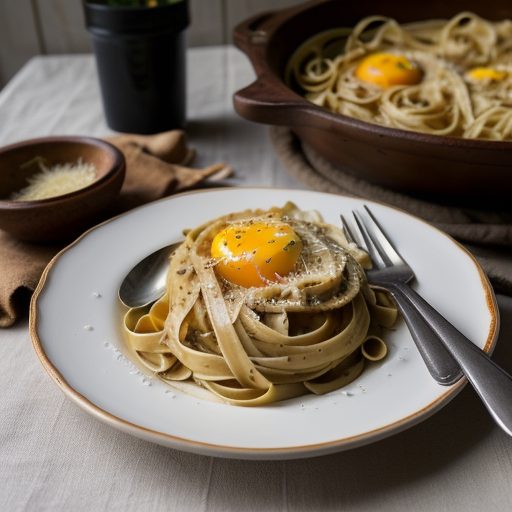 Fettuccine Alla Romana recipe image