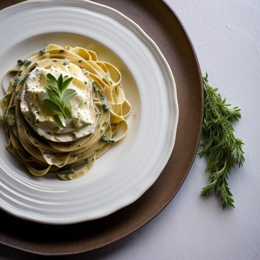 Fettuccine Florentine Carbonara recipe image