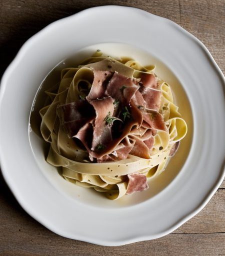 Fettuccine a La Chef From Live! W/ Regis & Ka recipe image