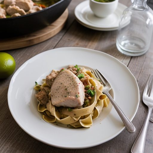 Fettuccini & Chicken recipe image