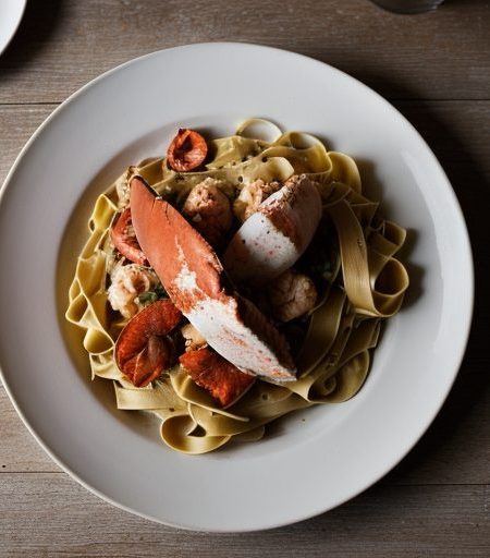 Fettuccini & Lobster Alla Pantelleria recipe image
