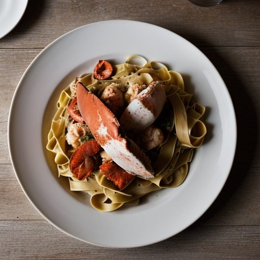 Fettuccini & Lobster Alla Pantelleria recipe image