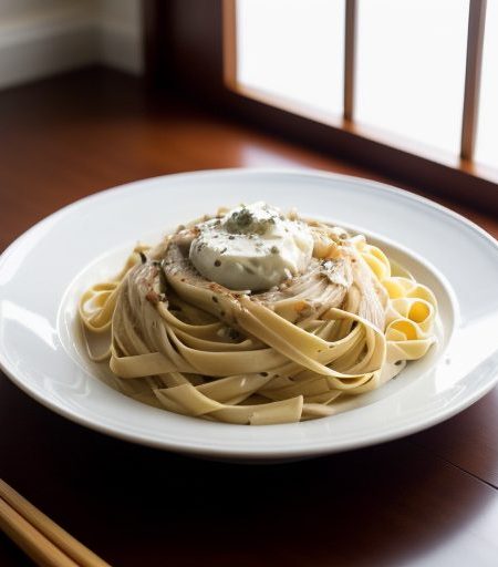 Fettucine Alfredo recipe image
