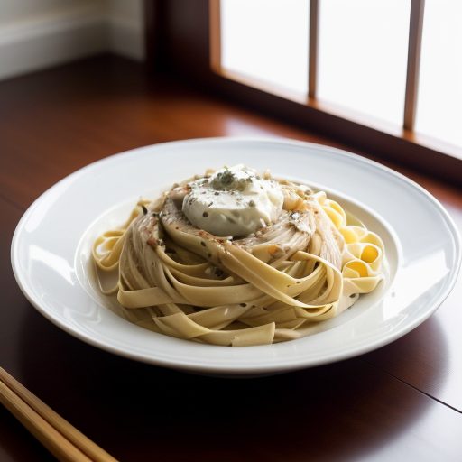 Fettucine Alfredo recipe image