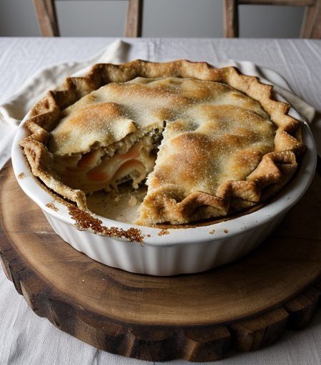 Fettucine Pie Kjcd19 B recipe image