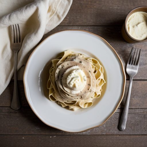 Fettucine With Butter & Cream - Fettuccine Al recipe image
