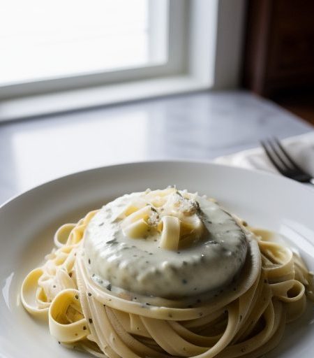 Fettucini Alfredo recipe image