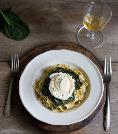 Fettucini Florentine recipe image
