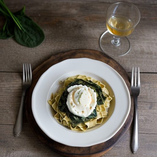 Fettucini Florentine recipe image