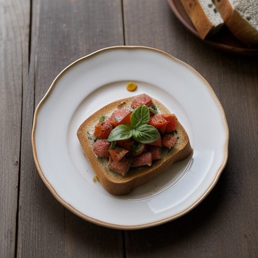 Fettunta O Bruschetta Al Pomodoro - Bruschett recipe image