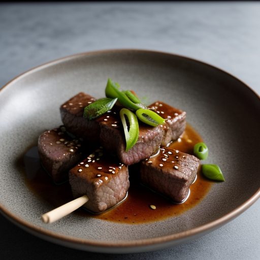 Fiery Beef Brochettes (1 PT recipe image