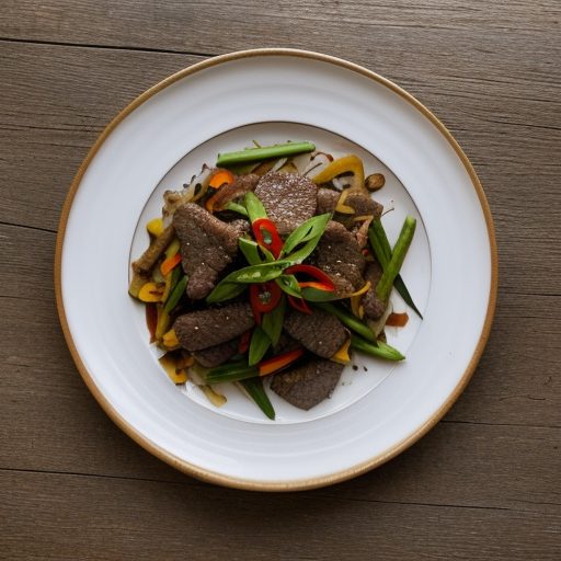 Fiery Beef Stir-Fry recipe image