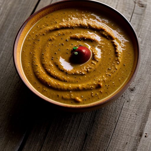 Fiery Chile Mustard Relish (Bengali Kasundi recipe image