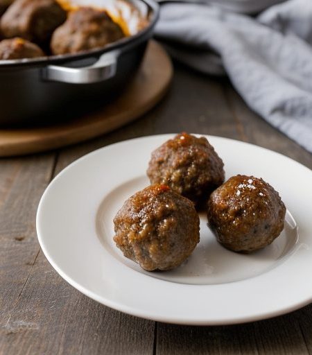 Fiesta Meat Balls Piquante recipe image