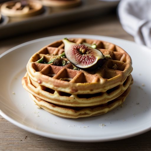 Fig Breakfast Waffles recipe image