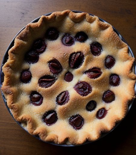 Fig & Cherry Cobbler recipe image
