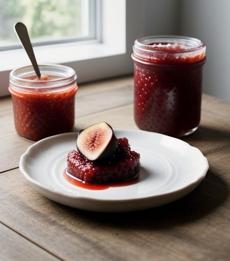 Fig-Strawberry Jam recipe image