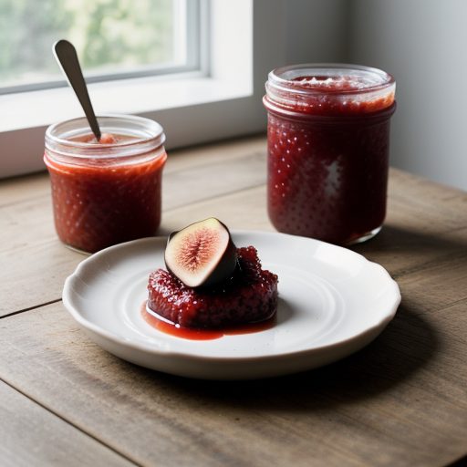 Fig-Strawberry Jam recipe image