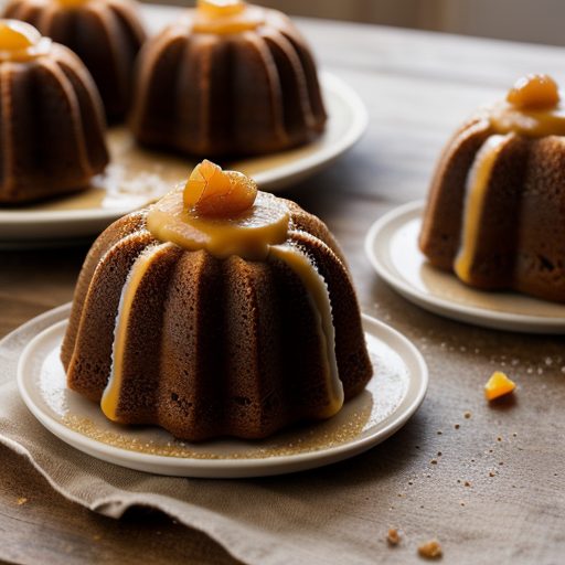 Fig and Apricot Mini-Bundt Cakes recipe image