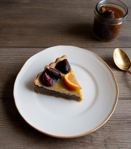 Fig and Orange Linzer Torte recipe image