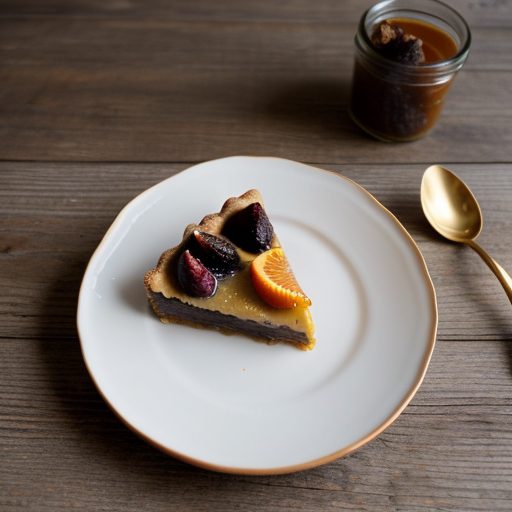 Fig and Orange Linzer Torte recipe image