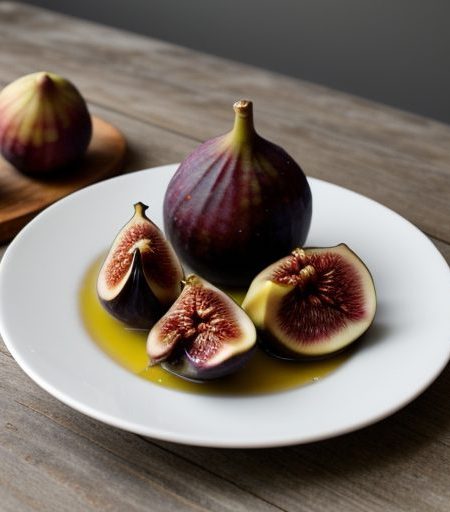Figs Poached in White Wine and Fresh Thyme recipe image