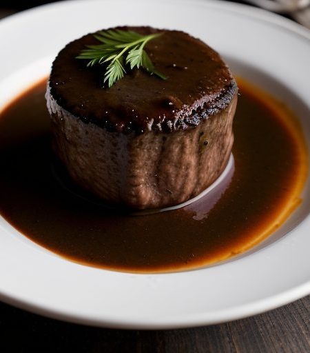 Filet Mignon Sauce Madere recipe image