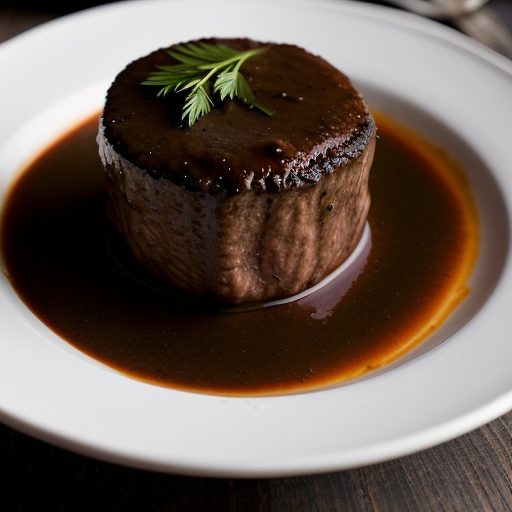 Filet Mignon Sauce Madere recipe image