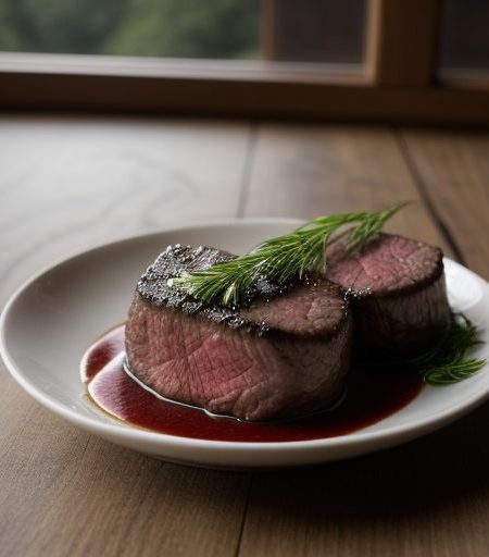 Filet Mignon in Bordeaux Wine Sauce (Filet Mi recipe image