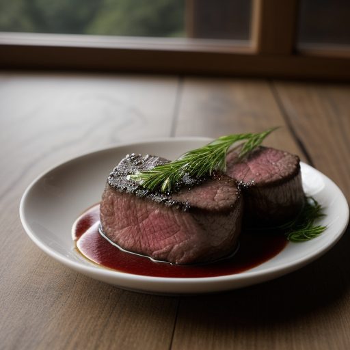 Filet Mignon in Bordeaux Wine Sauce (Filet Mi recipe image