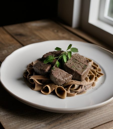 Filet Stroganoff recipe image