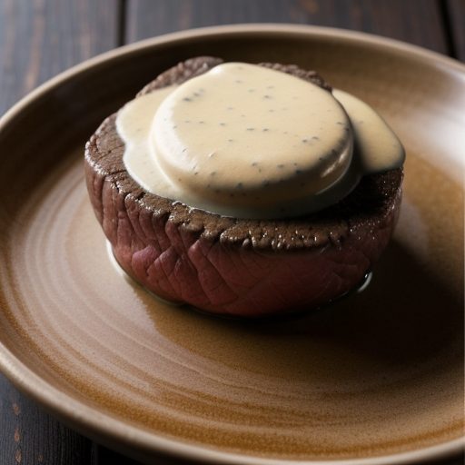 Filet of Beef With Brandy-Mustard Cream Sauce recipe image