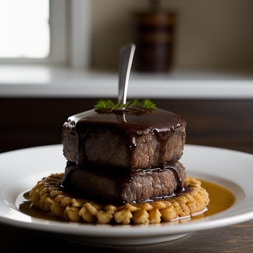 Filete Enchocolatado (Beef in Chocolate Sauce recipe image