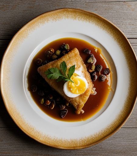 Fillet of Pompano With Rum Raisins recipe image
