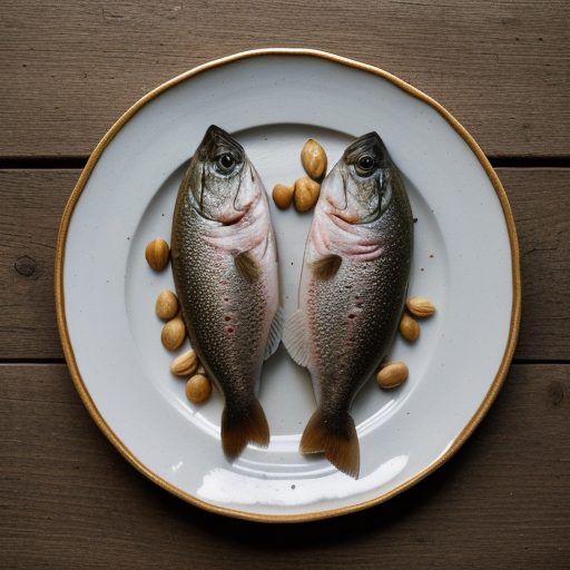 Filleted Trout With Macadamia Nuts & Fried recipe image