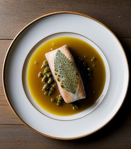 Fillets of Bluefish Gen Patton recipe image