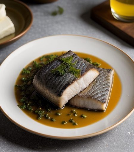 Fillets of Bluefish General Patton recipe image