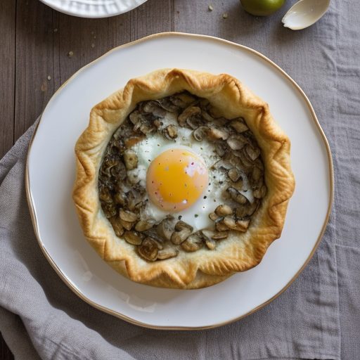 Filo Mushroom Pies recipe image