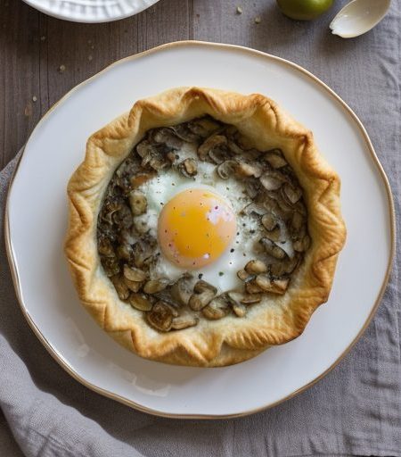 Filo Mushroom Pies recipe image