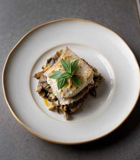 Filo Pastries With Smoked Turkey & Mushroom recipe image