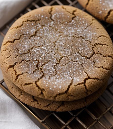 Fine Molasses Cookies recipe image